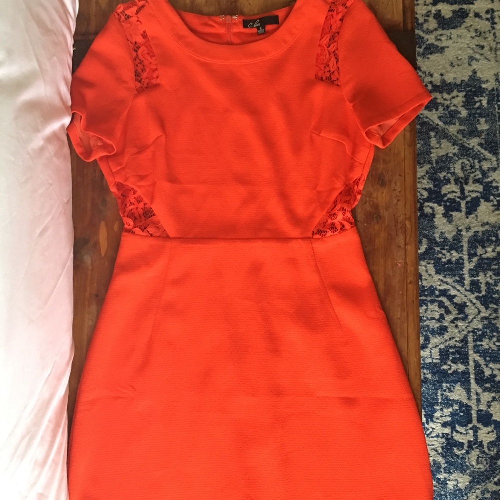 Red/Orange C.Luce Dress—Size S